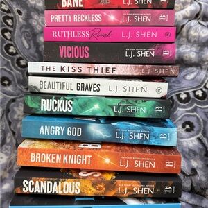 L.J. Shen Book Collection